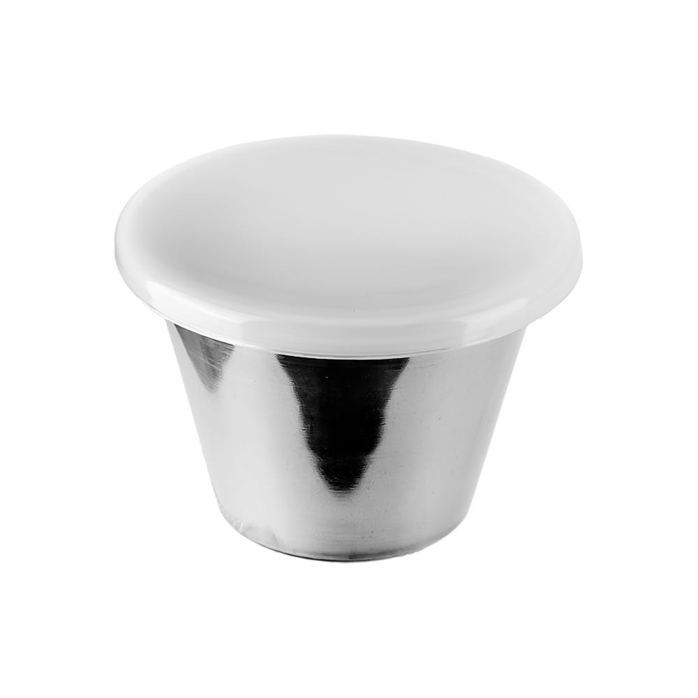 Juego de 8 salseras de acero inoxidable con tapa 23601 Qualité