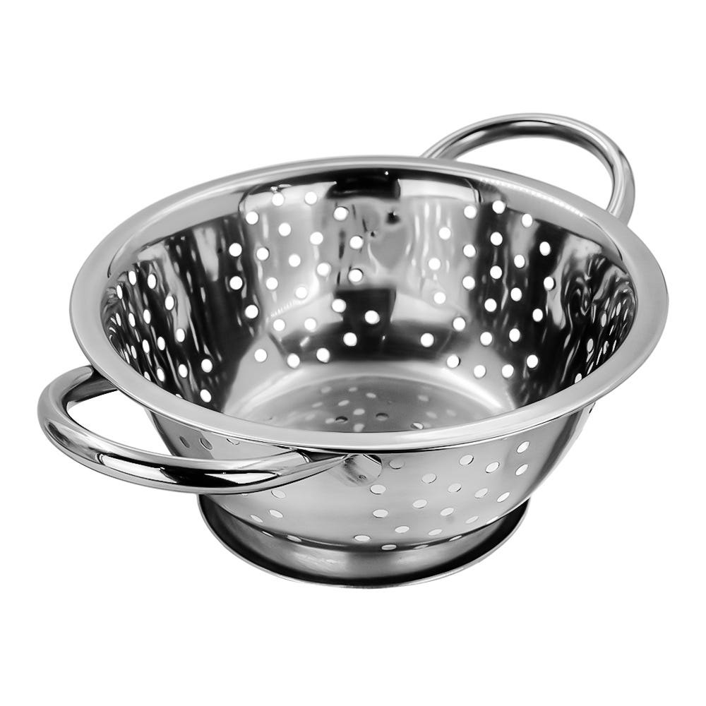 Colador profundo con perforaciones pequeñas de acero inoxidable 17.8 cm 10101 Qualité