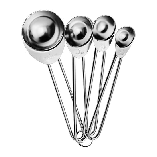 Juego de 4 cucharas medidoras de acero inoxidable 97112 Qualité