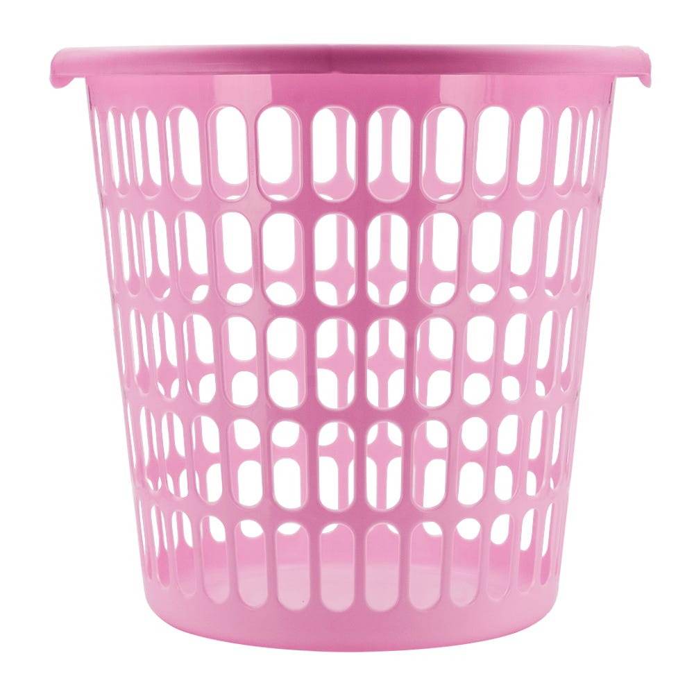 Canasta redonda de plástico para ropa 45 L 11034 Home Pro