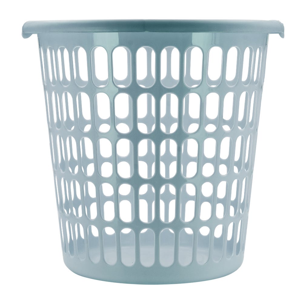 Canasta redonda de plástico para ropa 45 L 11034 Home Pro