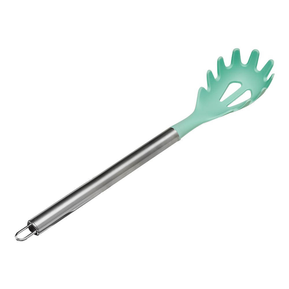 Cucharón para spaguetti de acero y punta de silicón varios colores ATU02H Home Sweet Home