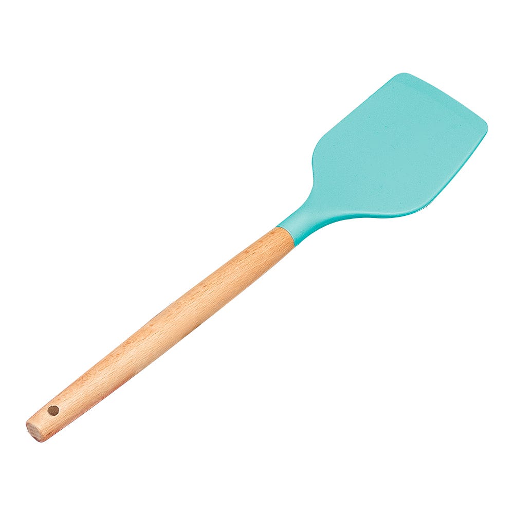 Volteador de madera y punta de silicón varios colores ATU04H Home Sweet Home