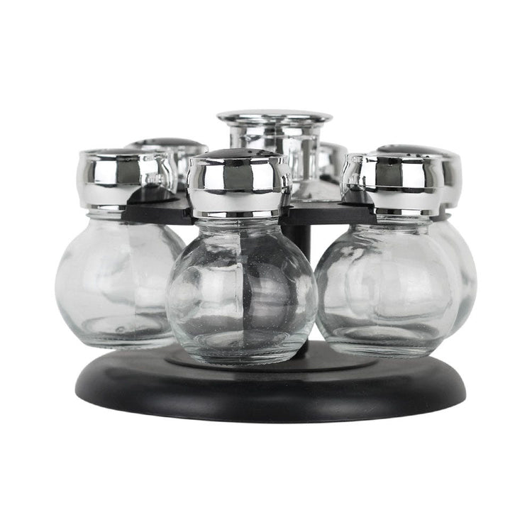 Set de 6 especieros con base circular