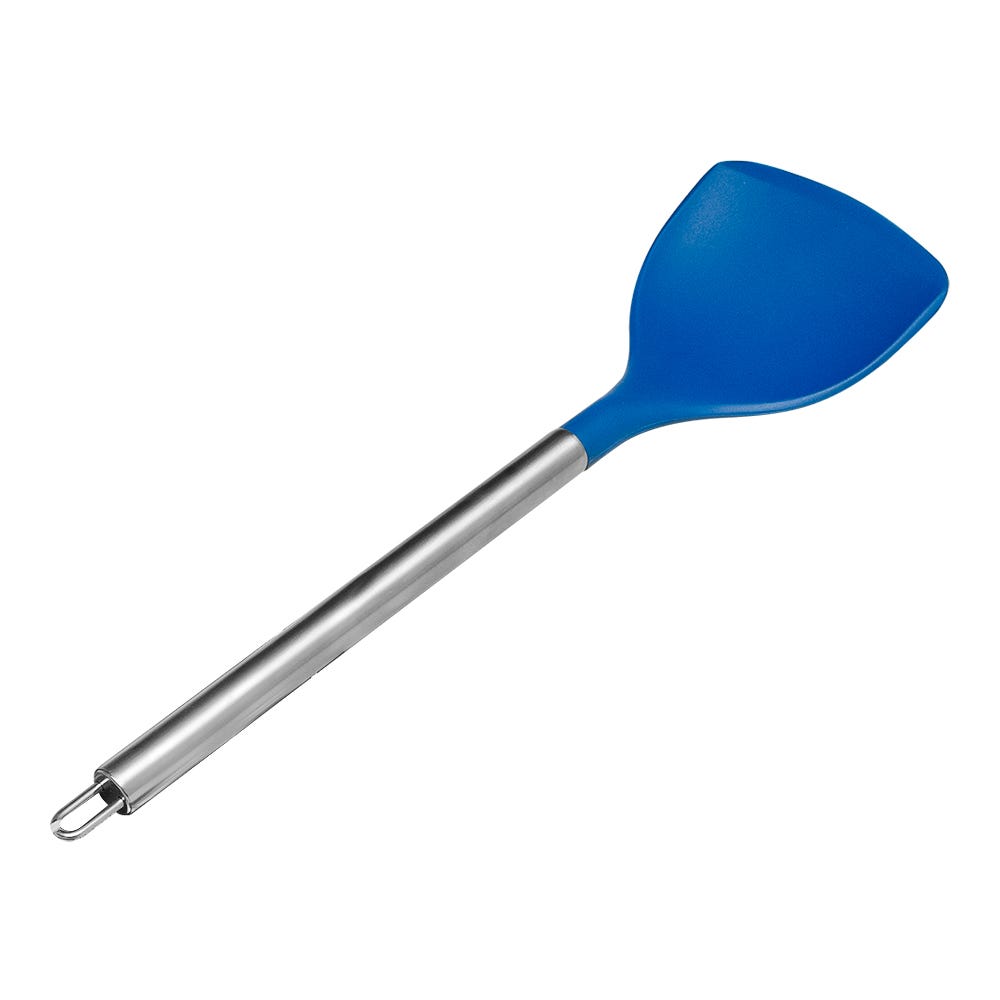 Cuchara plana de acero y punta de silicón varios colores ATU05H Home Sweet Home