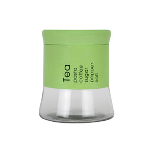 Frasco de vidrio con tapa de color 800 ml