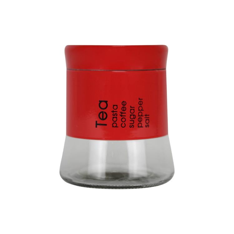 Frasco de vidrio con tapa de color 800 ml