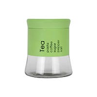 Frasco de vidrio con tapa de color 800 ml