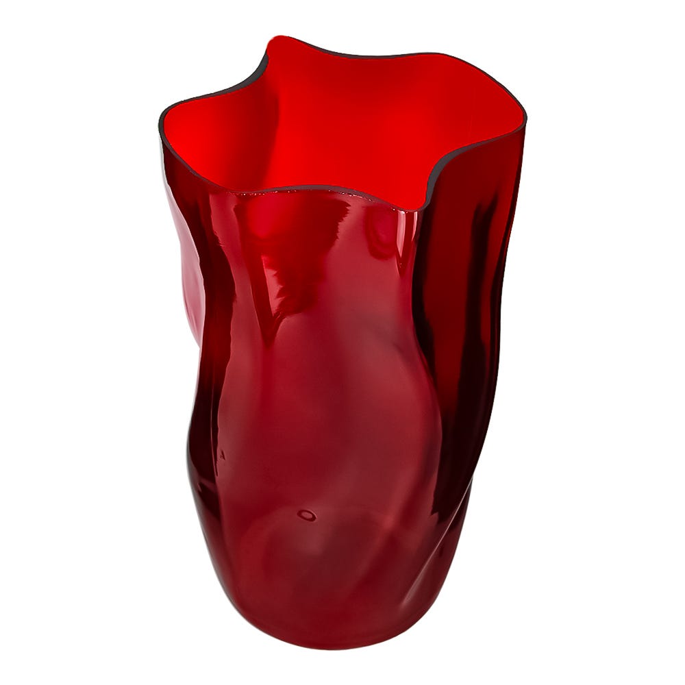 Florero de vidrio 21.7 x 12.9 cm A6717-W201 Home Sweet Home