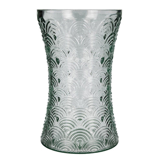 Florero de vidrio 20.5 x 12.8 cm A820-600 Home Sweet Home