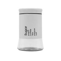 Frasco de vidrio con tapa de color 1 L