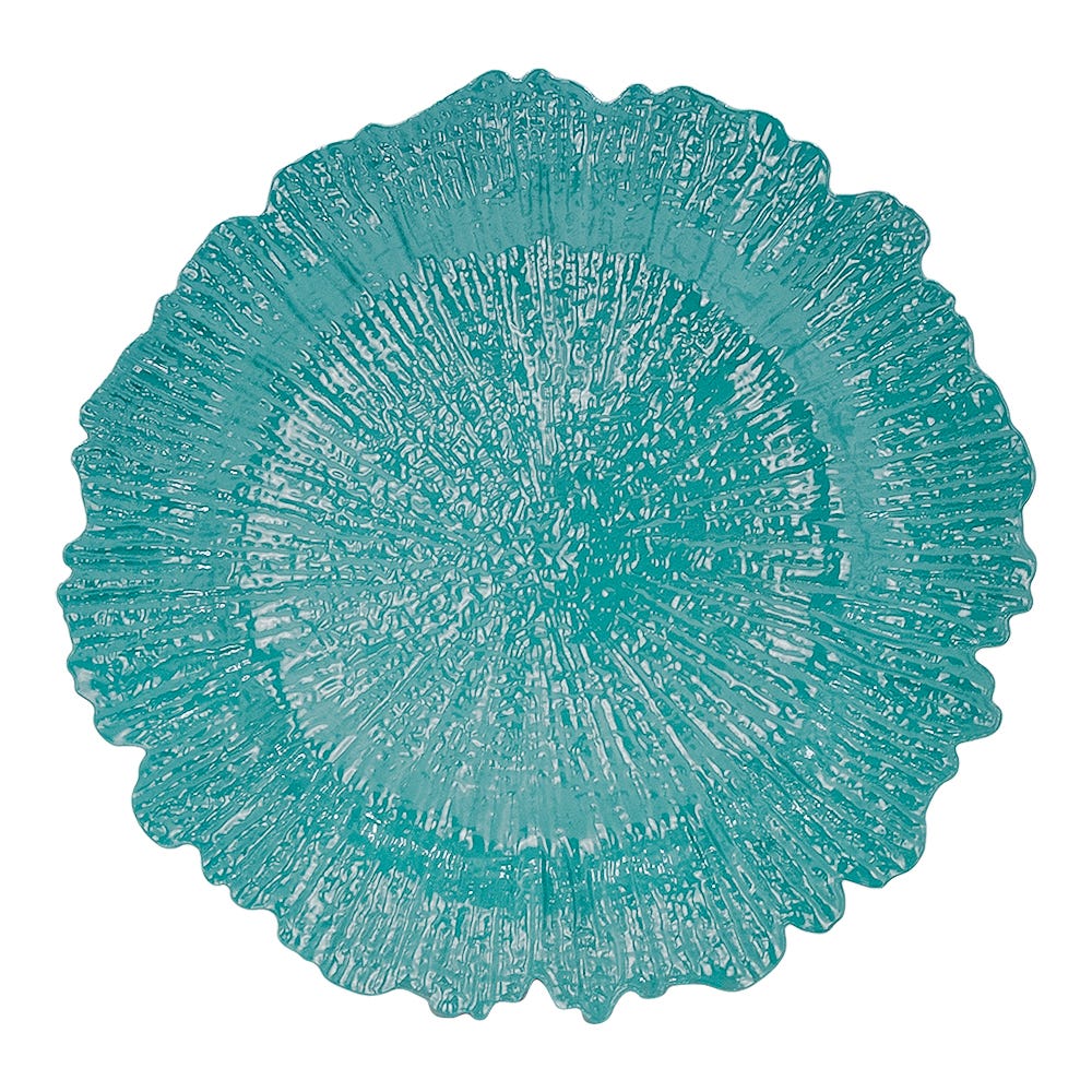 Plato base de plástico azul AP02 Home Sweet Home