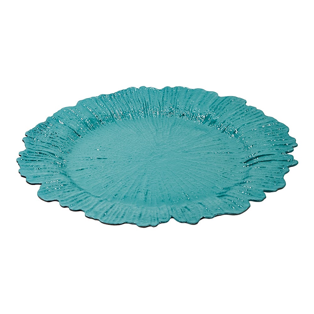 Plato base de plástico azul AP02 Home Sweet Home