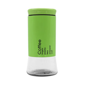 Frasco de vidrio con tapa de color 1.4 L Varios Colores