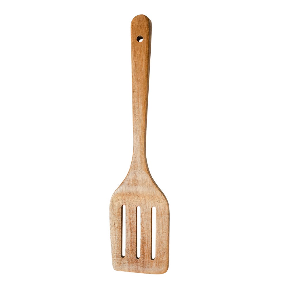 Volteador ranurado de madera 33.5 cm ATA0532 Home Sweet Home