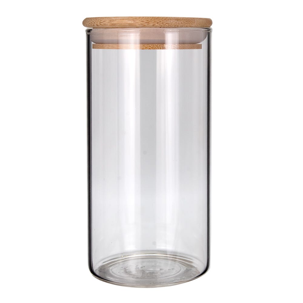 Juego de 6 frascos de borosilicato con tapa y base 250 ml 24SGPG6YTP-2 Home Sweet Home