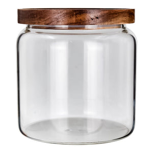 Frasco de borosilicato con tapa de acacia 1.3 L 23SGPGKFDP-3 Home Sweet Home