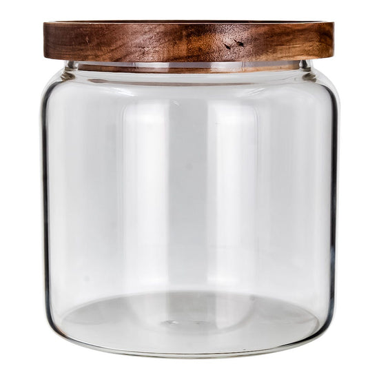 Frasco de borosilicato con tapa de acacia 1.3 L 23SGPGKFDP-3 Home Sweet Home