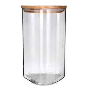 Frasco triangular de borosilicato y bambú 950 ml 24SGPGSJX-3 Home Sweet Home – vista 2