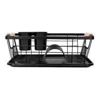 Escurridor de alambre con charolade plástico ATDS002S Home Sweet Home