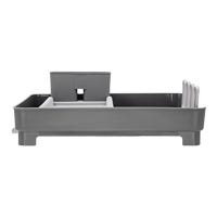 Escurridor de platos con salida de agua de plástico ATDS5801 Home Sweet Home