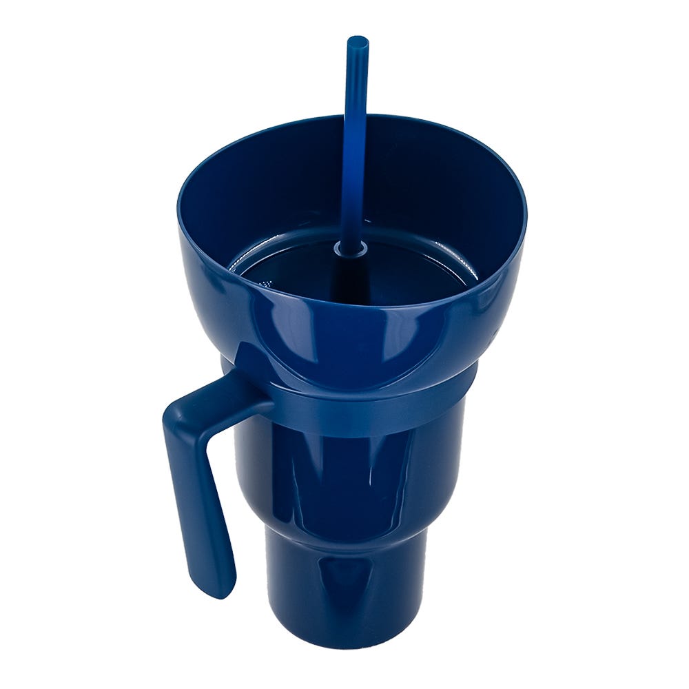 Vaso botanero 2 en 1 de plástico 1 L varios colores ATS-1344 Home Sweet Home