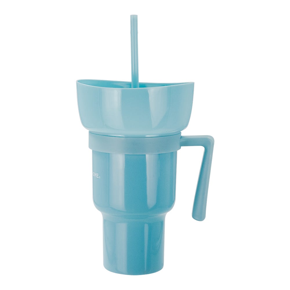 Vaso botanero 2 en 1 de plástico 1 L varios colores ATS-1344 Home Sweet Home