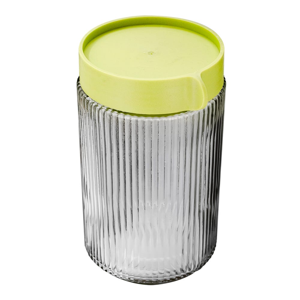 Frasco de vidrio con tapa 620 ml S02-0585-14-WAQ Home Sweet Home