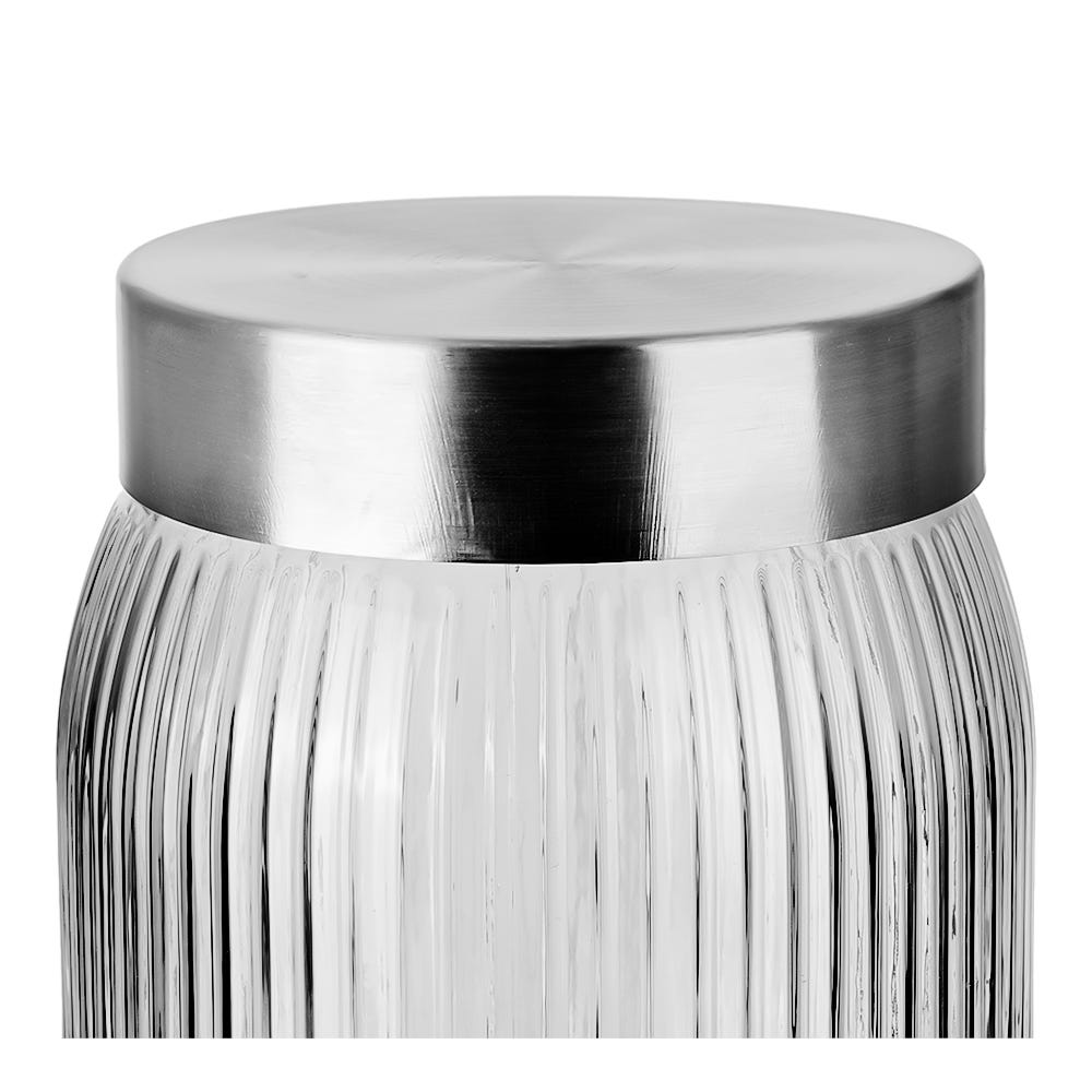 Frasco de vidrio con tapa metálica 880 ml S02-0592-14-AI Home Sweet Home