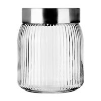 Frasco de vidrio con tapa metálica 880 ml S02-0592-14-AI Home Sweet Home