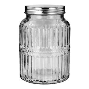 Frasco de vidrio con tapa metálica 1 litro S02-0593-16-AE Home Sweet Home