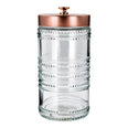 Frasco de vidrio con tapa de madera1.7 L S02-1089DE-22-AE Home Sweet Home
