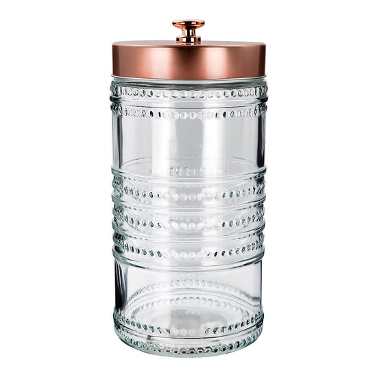 Frasco de vidrio con tapa de madera1.7 L S02-1089DE-22-AE Home Sweet Home