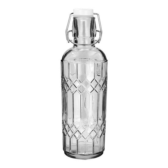 Botella de vidrio con tapón de clip 500 ml S16-0471-24-AH Home Sweet Home