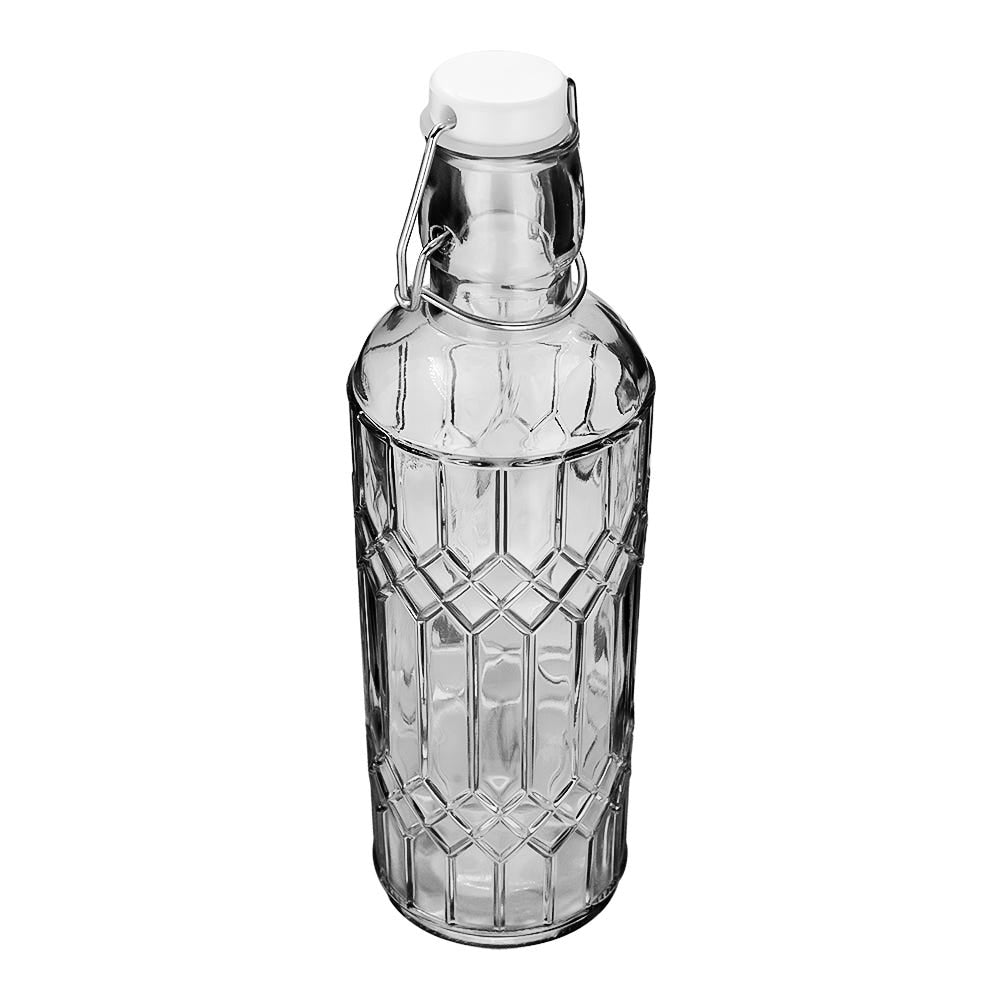 Botella de vidrio con tapón de clip 500 ml S16-0471-24-AH Home Sweet Home