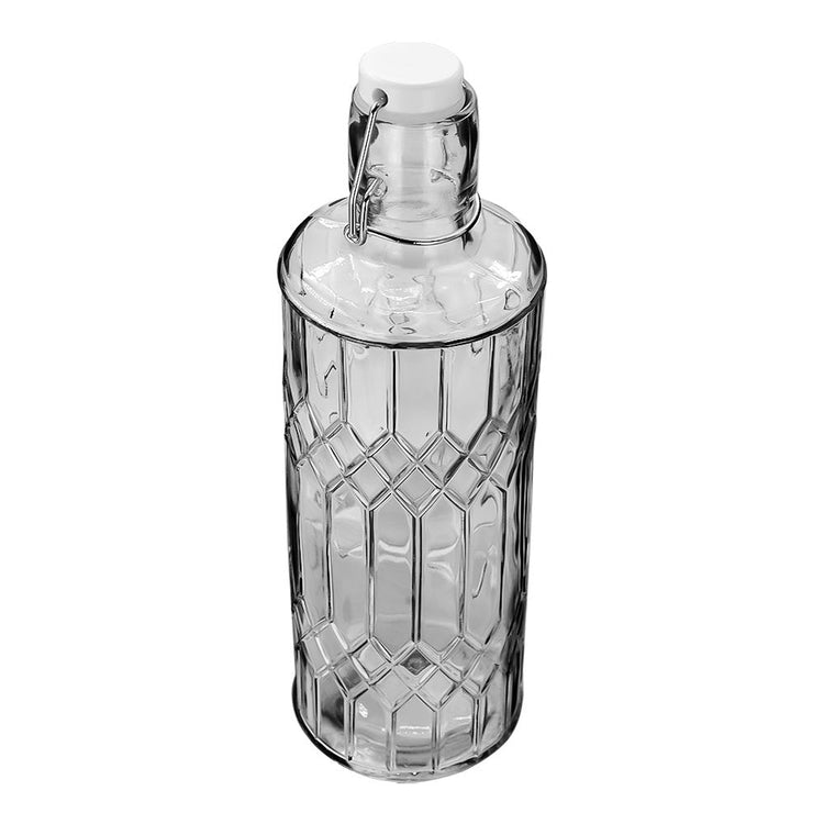Botella de vidrio con tapón de clip 1.080 litros S16-0471-28-AH Home Sweet Home