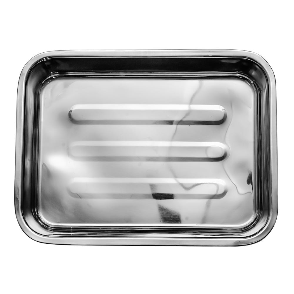 Charola para hornear de acero inoxidable 36.9 x 27.8 x 6 cm IRT37 Qualité
