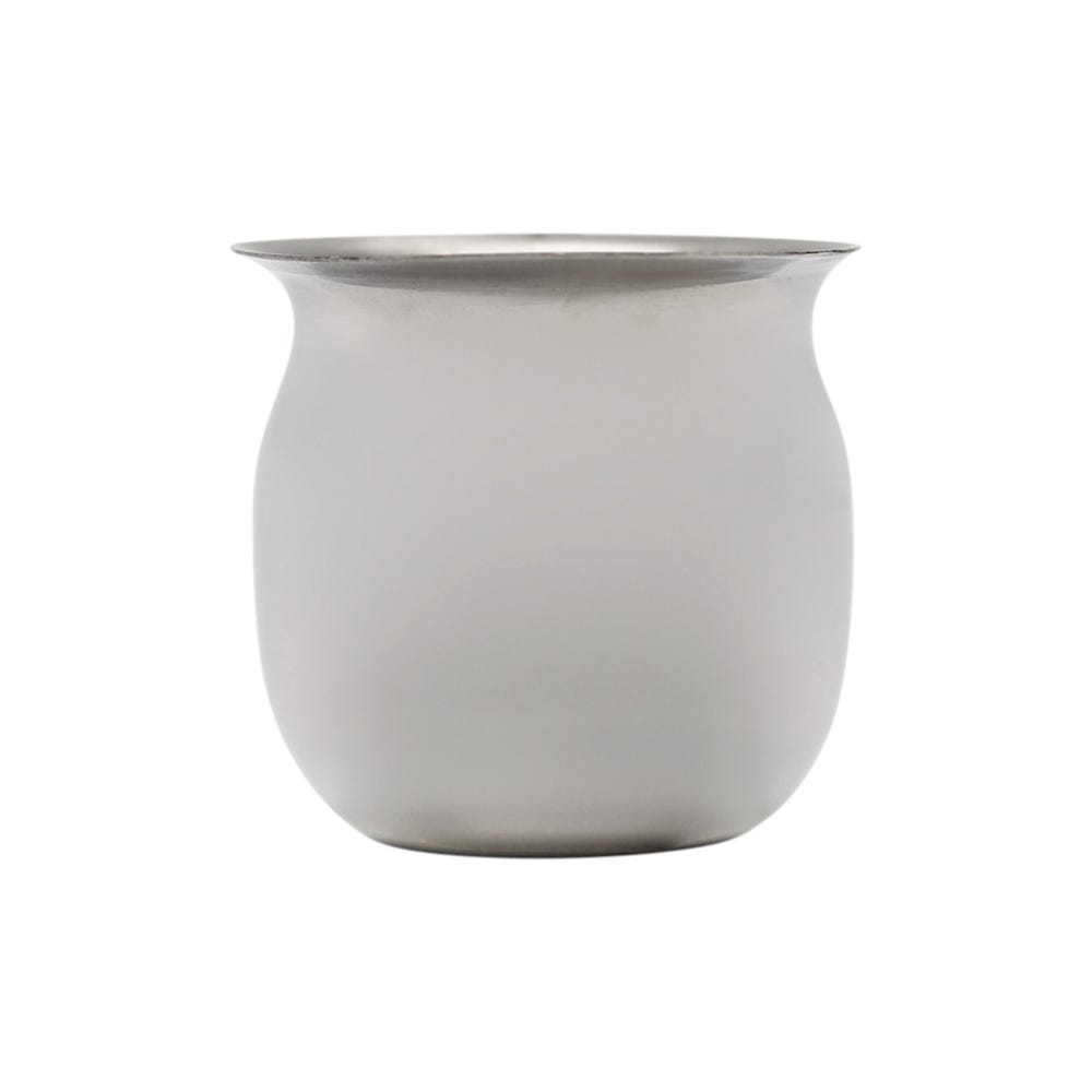 Cremera en forma de campana de acero inoxidable 8 oz