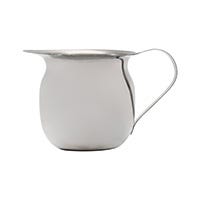 Cremera en forma de campana de acero inoxidable 8 oz