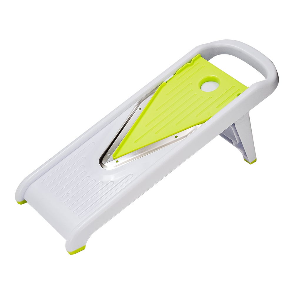 Rallador de verduras de plástico con cuchillas intercambiables de acero inoxidable B833 Home Sweet Home