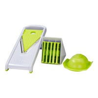 Rallador de verduras de plástico con cuchillas intercambiables de acero inoxidable B833 Home Sweet Home