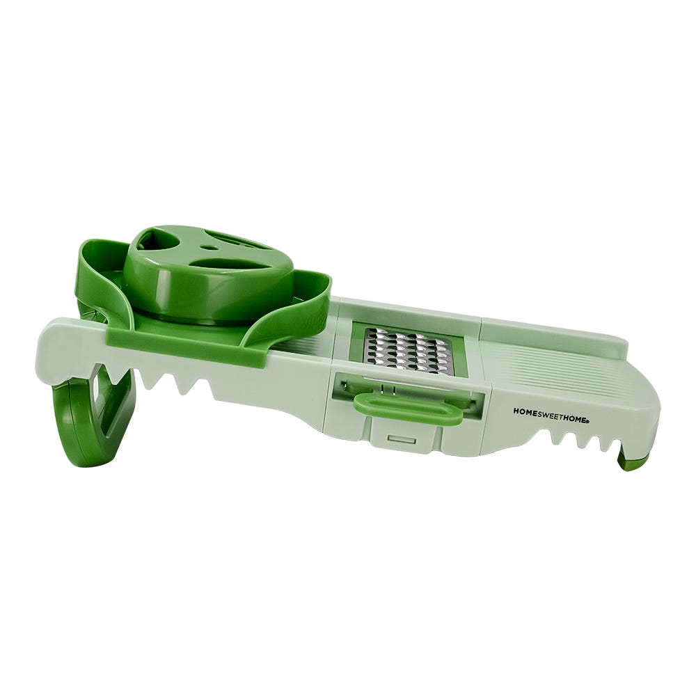 Rallador de plástico con 6 cuchillas de acero inoxidable B837-B Home Sweet Home