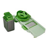 Rallador de plástico con 6 cuchillas de acero inoxidable B837-B Home Sweet Home