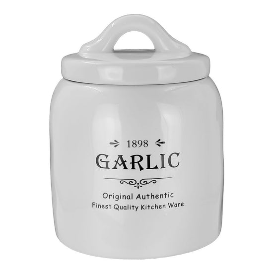 Tarro para ajos de cerámica 13.5 x 17.4 cm ATCJ02 Home Sweet Home