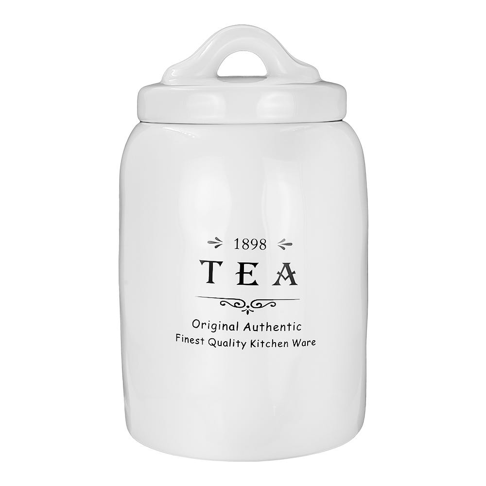 Tarro para té de cerámica 10.6 x 18.5 cm ATCJ03 Home Sweet Home