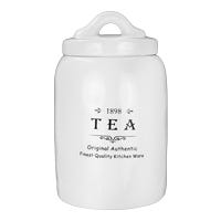 Tarro para té de cerámica 10.6 x 18.5 cm ATCJ03 Home Sweet Home