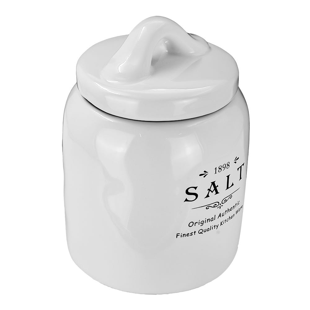 Tarro para sal de cerámica 9.7 x 14 cm ATCJ05 Home Sweet Home