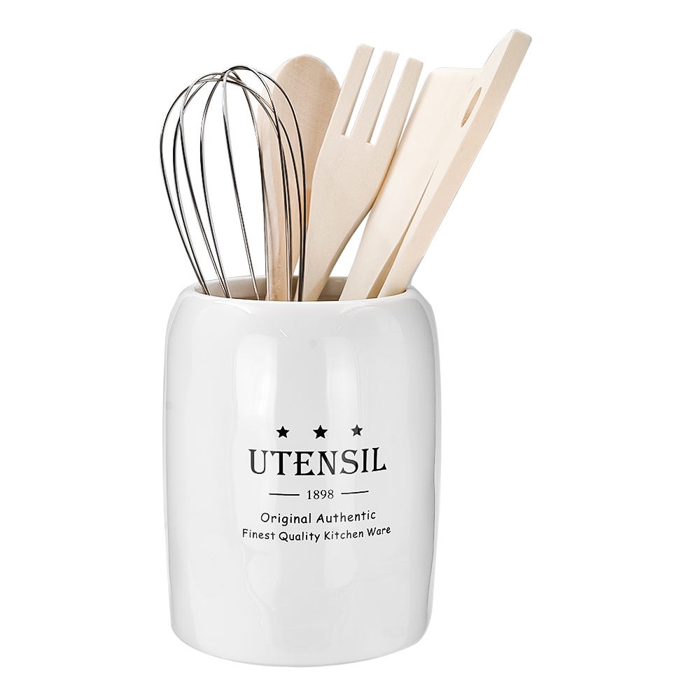 Juego de 5 utensilios con base de cerámica ATCJ07 Home Sweet Home