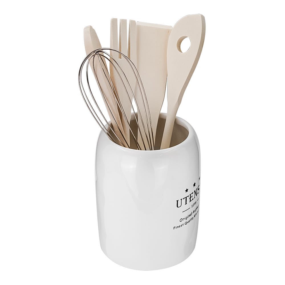 Juego de 5 utensilios con base de cerámica ATCJ07 Home Sweet Home