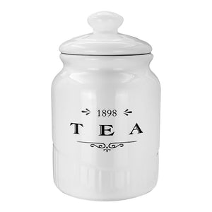 Tarro para té de cerámica 10.5 x 16.5 cm ATCJ09 Home Sweet Home